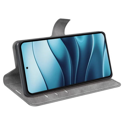 For OnePlus Ace 5 Pro 5G Stand Case Anti-Scratch Calf Texture Leather Phone Cover