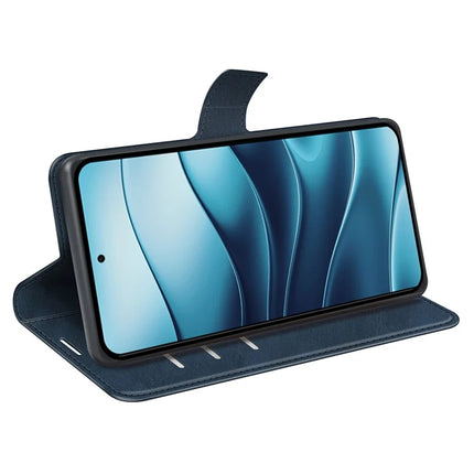 For OnePlus Ace 5 Pro 5G Stand Case Anti-Scratch Calf Texture Leather Phone Cover