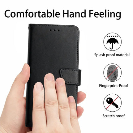 For OnePlus 13 Case Genuine Cow Leather Phone Cover Nappa Texture