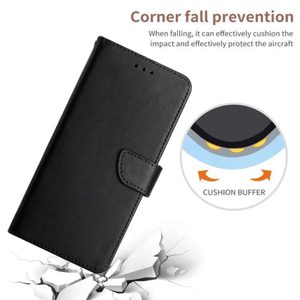 For OnePlus 13 Case Genuine Cow Leather Phone Cover Nappa Texture