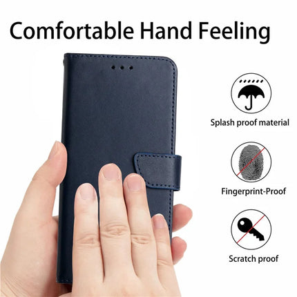 For OnePlus 13 Case Genuine Cow Leather Phone Cover Nappa Texture