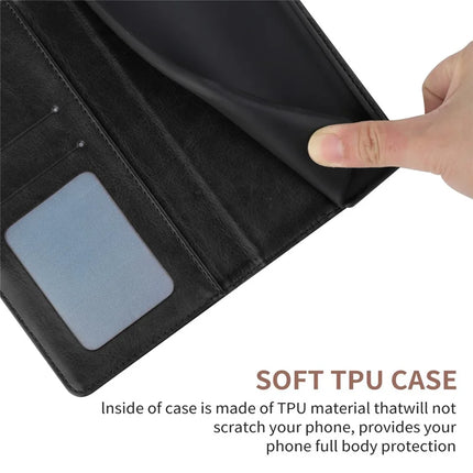 For OnePlus 13 Case Y Shaped Lines Imprint Leather Phone Cover