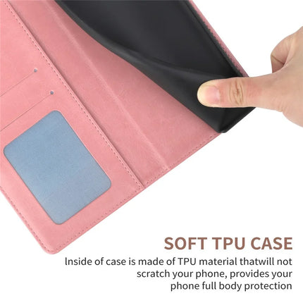 For OnePlus 13 Case Y Shaped Lines Imprint Leather Phone Cover