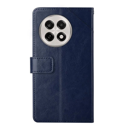 For OnePlus 13 Case Y Shaped Lines Imprint Leather Phone Cover