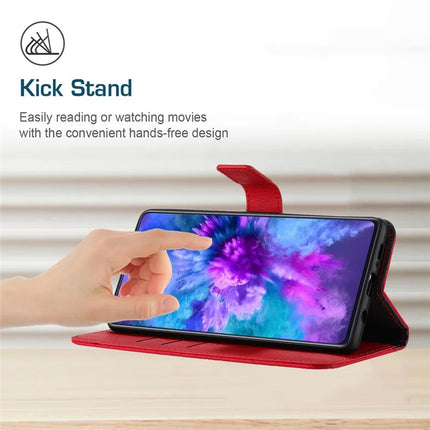 For OnePlus 13 Wallet Phone Case Imprint PU Leather Flip Folio Cover