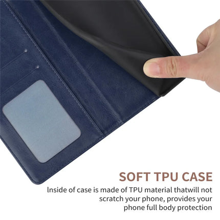 For OnePlus 13R 5G Case Y Shaped Lines Imprint Leather Phone Cover