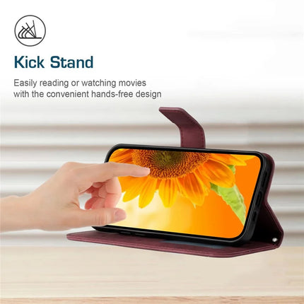 For Honor X9c Smart 5G Case Sunflower Imprint PU Leather Phone Cover with Long Strap