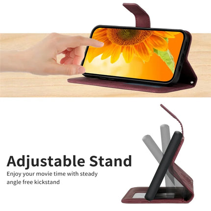 For Honor X9c Smart 5G Case Sunflower Imprint Leather Wallet Phone Cover with Wrist Strap