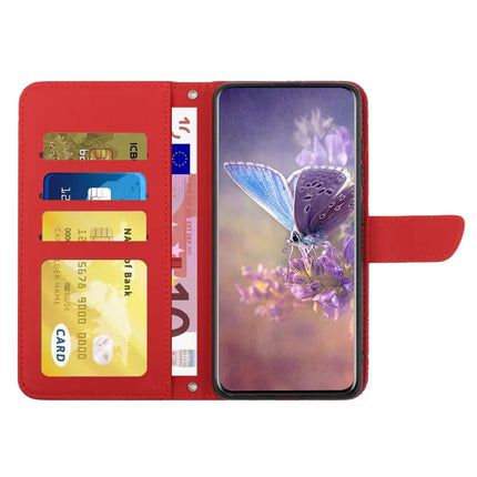For Honor X9c Smart 5G Case Butterfly Flower Imprint Leather Phone Cover with Shoulder Strap