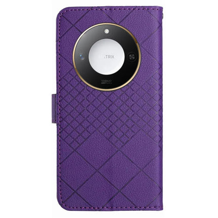 For Honor X9c Smart 5G Wallet Phone Case Imprint PU Leather Flip Folio Cover