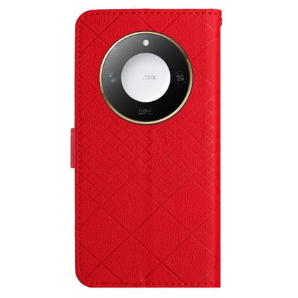 For Honor X9c Smart 5G Wallet Phone Case Imprint PU Leather Flip Folio Cover