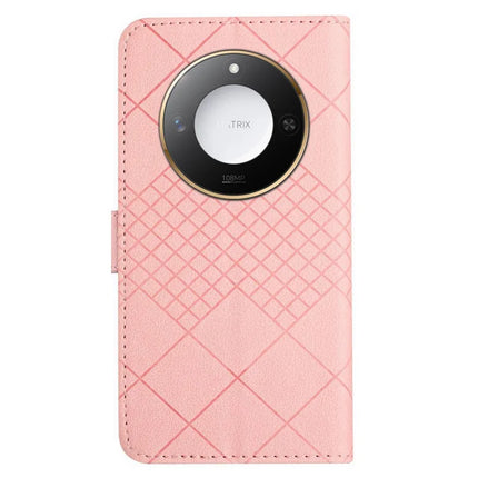 For Honor X9c Smart 5G Wallet Phone Case Imprint PU Leather Flip Folio Cover