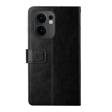 For Oppo Reno13 F 5G / 4G Case Y Shaped Lines Imprint Leather Phone Cover