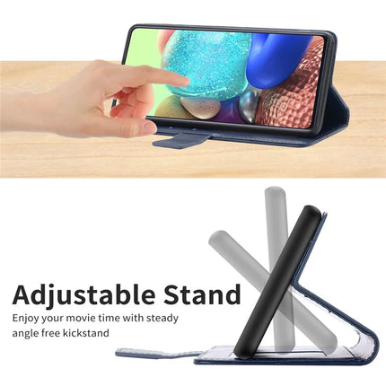 For Oppo Reno13 5G (Global) Case Y Shaped Lines Imprint Leather Phone Cover