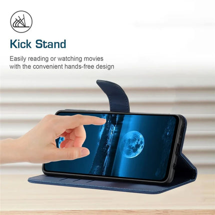 For Oppo Reno13 Pro 5G Case Skin Touch Lines Imprinted PU Leather Flip Phone Cover