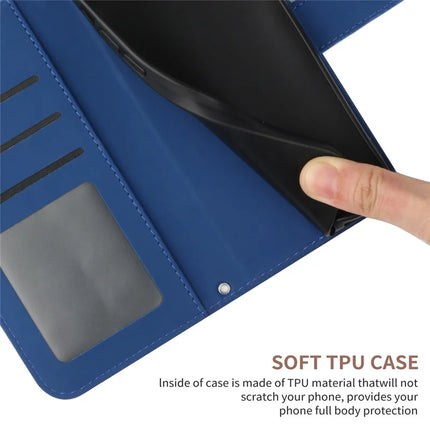 For Oppo Reno13 Pro 5G Case Sunflower Imprint Leather Wallet Phone Cover with Wrist Strap