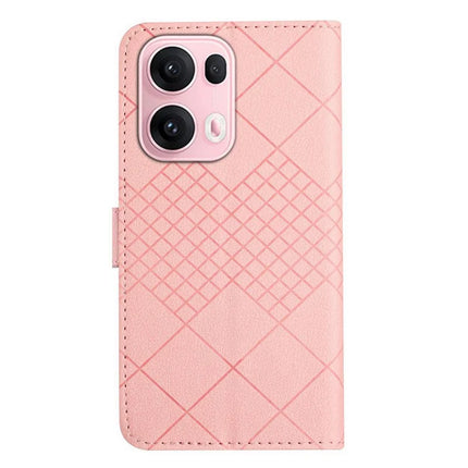 For Oppo Reno13 Pro 5G Wallet Phone Case Imprint PU Leather Flip Folio Cover
