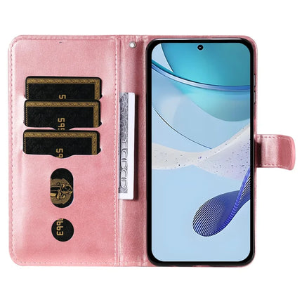 For Oppo Reno13 Pro 5G Case Zipper Wallet Calf Texture PU Leather Phone Cover