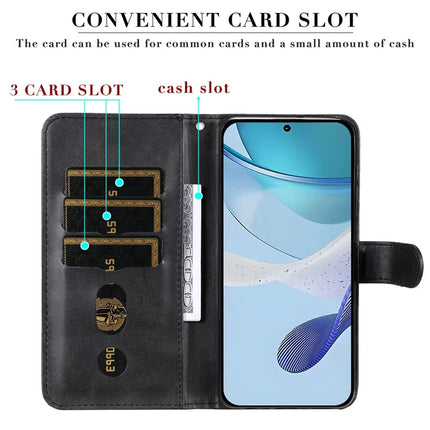 For Oppo Reno13 Pro 5G Case Zipper Wallet Calf Texture PU Leather Phone Cover