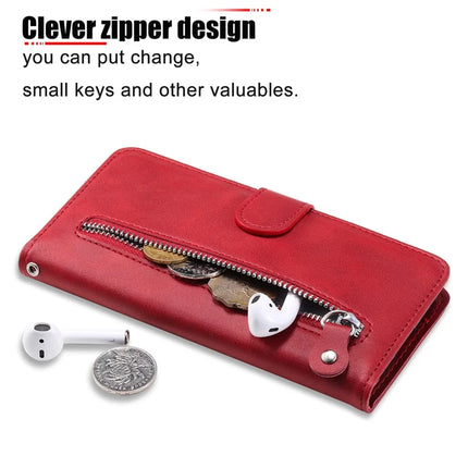 For Oppo Reno13 Pro 5G Case Zipper Wallet Calf Texture PU Leather Phone Cover