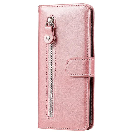For OnePlus 13R 5G / Ace 5 5G / Ace 5 Pro 5G Case Zipper Wallet Calf Texture PU Leather Phone Cover
