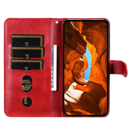 For OnePlus 13R 5G / Ace 5 5G / Ace 5 Pro 5G Case Zipper Wallet Calf Texture PU Leather Phone Cover