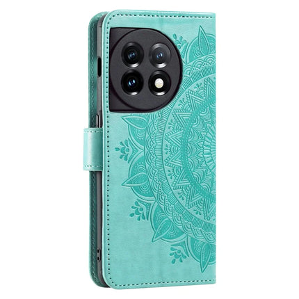 For OnePlus 13R 5G Stand Case Imprinted Totem PU Leather Wallet Phone Cover