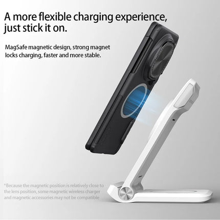 NILLKIN Super Frosted Shield Prop For Huawei Mate X6 Case Compatible with MagSafe Camera Lens Lid Kickstand Phone Cover