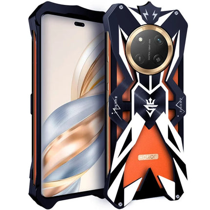 For Honor X60 Pro 5G Case Shockproof Aluminum Alloy Phone Back Cover