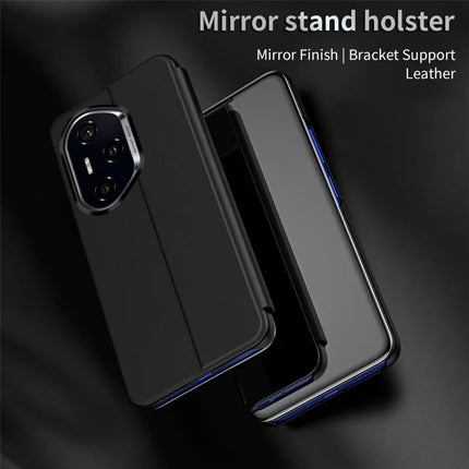 For Honor 300 Pro Case View Window Stand Leather Flip Phone Cover