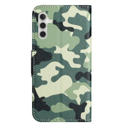 For Samsung Galaxy A36 5G Case Pattern Printing Cross Texture Phone Leather Cover