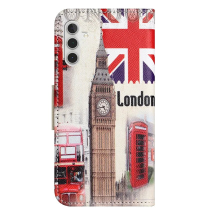 For Samsung Galaxy A36 5G Case Pattern Printing Cross Texture Phone Leather Cover