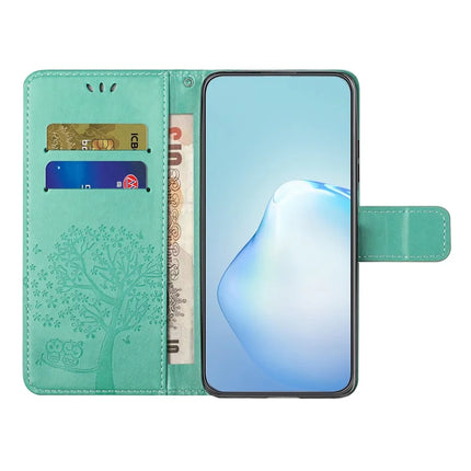For Samsung Galaxy A36 5G Case PU Leather Owl Tree Imprinted Wallet Phone Cover