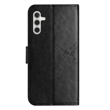 For Samsung Galaxy A36 5G Case PU Leather Owl Tree Imprinted Wallet Phone Cover