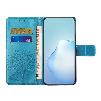 For Samsung Galaxy A36 5G Case PU Leather Owl Tree Imprinted Wallet Phone Cover