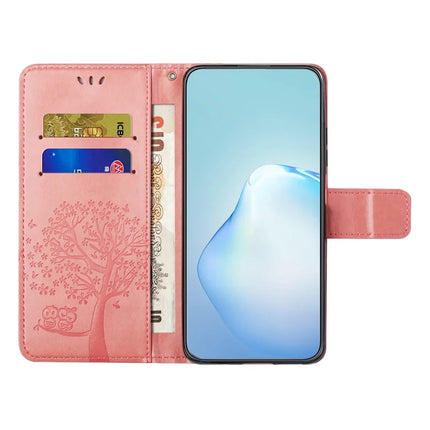 For Samsung Galaxy A36 5G Case PU Leather Owl Tree Imprinted Wallet Phone Cover