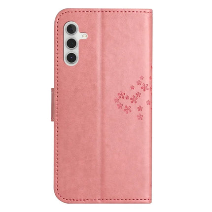 For Samsung Galaxy A36 5G Case PU Leather Owl Tree Imprinted Wallet Phone Cover