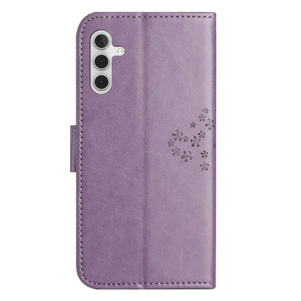 For Samsung Galaxy A36 5G Case PU Leather Owl Tree Imprinted Wallet Phone Cover