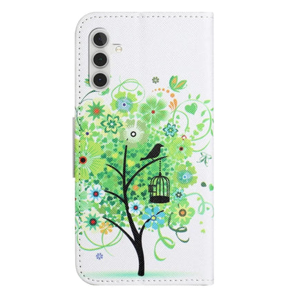 For Samsung Galaxy A56 5G Case Pattern Printing Cross Texture Leather Phone Cover
