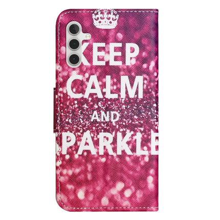 For Samsung Galaxy A56 5G Case Pattern Printing Cross Texture Leather Phone Cover