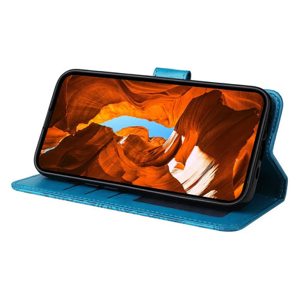 For Oppo Reno13 F 5G Case Sunflower Imprint Leather Wallet Phone Cover