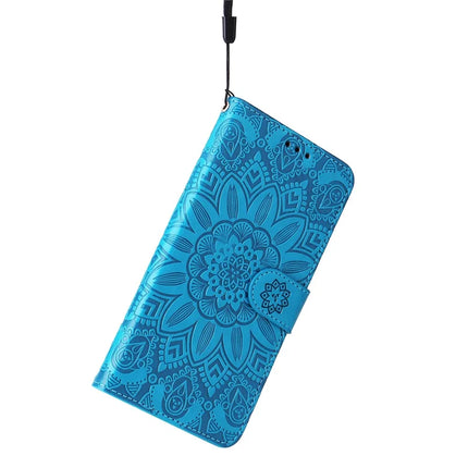 For Oppo Reno13 F 5G Case Sunflower Imprint Leather Wallet Phone Cover