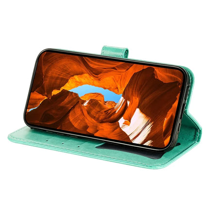 For Honor 300 Case PU Leather Wallet Floral Phone Cover Stand View