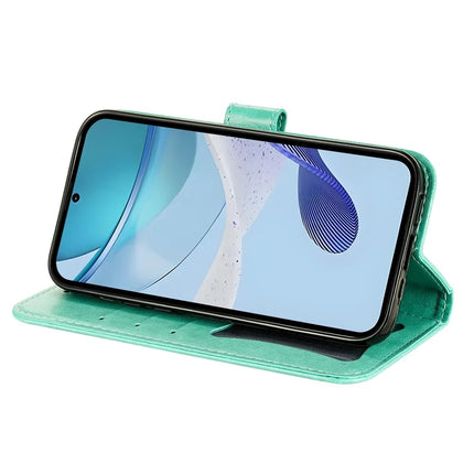 For Realme C75  /  14x 5G Case PU Leather Wallet Floral Phone Cover Stand View