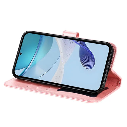 For Realme C75  /  14x 5G Case PU Leather Wallet Floral Phone Cover Stand View