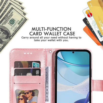 For Realme C75  /  14x 5G Case PU Leather Wallet Floral Phone Cover Stand View