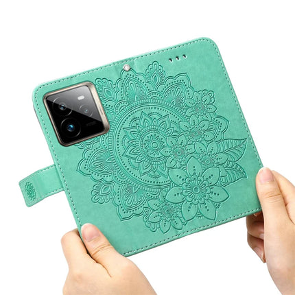 For Realme GT 7 Pro 5G Case PU Leather Wallet Floral Phone Cover Stand View
