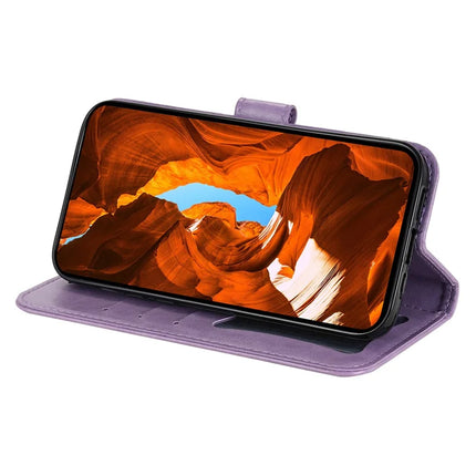 For Oppo Reno13 Pro 5G Case PU Leather Wallet Floral Phone Cover Stand View