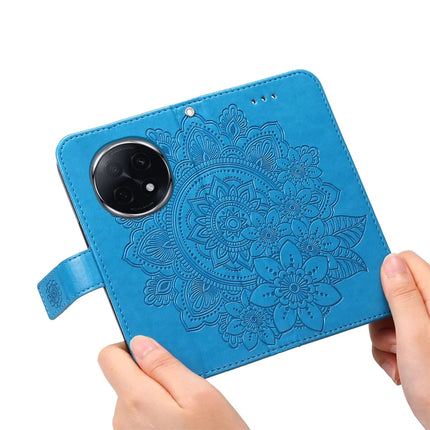 For Oppo A5 Pro 5G Case PU Leather Wallet Floral Phone Cover Stand View