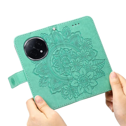 For Oppo A5 Pro 5G Case PU Leather Wallet Floral Phone Cover Stand View